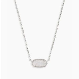 Kendra Scott Elisa silver pendant necklace